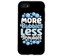 More Bubbles Less Problems Homemade Soap Soap Making Case for iPhone SE (2020) / 7/8