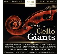 MORE CELLO GIANTS - GENDRON,MAURICE/NAVARRA,ANDRE/NELSOVA, ZARA+ 10 CD NEW