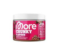 MORE Chunky Flavour, Fudge Brownie, 150 g, flavour powder for sweetening, low in sugar and calories, with inulin and lactase - made in Germany