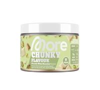MORE Chunky Flavour, Pistachio White Chocolate, 150 g, flavour powder for sweetening, low in sugar and calories, with inulin and lactase - made in Germany