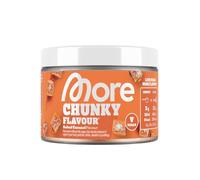 MORE Chunky Flavour, Salted Caramel, 150 g, flavour powder for sweetening, low in sugar and calories, with inulin and lactase - made in Germany