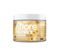 MORE Chunky Flavour, Vanilla Chocolate Chip Cookies, 150 g, flavour powder for sweetening, low in sugar and calories, with inulin and lactase - made in Germany