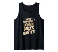 More Comfortable with Boxes Than Banter Archivist Tank Top
