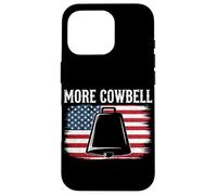 More Cowbell USA Flag Drum Lover Music Instrument Humor Case for iPhone 16 Pro