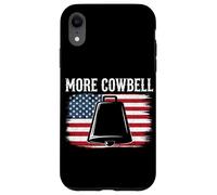 More Cowbell USA Flag Drum Lover Music Instrument Humor Case for iPhone XR