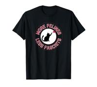 More Felines, Less Fascists : The Resistance T-Shirt
