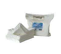 More For You Disposable Towels - Manicure Cloth - Disposable Manicure Towel - Spunlace Non-Woven Fabric 25x40cm - 100 Pieces for Hairdressing Beauty Studio - White