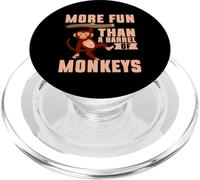 More Fun than a Barrel of Monkeys PopSockets PopGrip for MagSafe