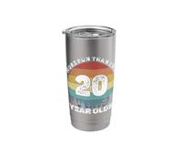 More Fun Than Two Twenty Year Olds Stainless Steel Insulated Tumbler