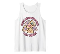 More Hamantaschen Less Drama Funny Purim Cookie Jewish Tank Top