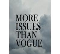 More Issues than vogue: Cornell Note Taking System Notebook Journal Notepad Paper College High-School 8.5" x 11" Large Format Size: Volume 4 (Cornell Notepad Paper Notebook Journal And Lined Series)