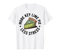 More Key Lime Pie Less Stress Baker T-Shirt