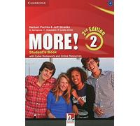 More! Level 2 Student's Book with Cyber Homework and Online Resources