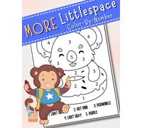 More Little Space Color By Numbers for DDlg, DDlb, MDlg, MDlb & Other BDSM Cuties