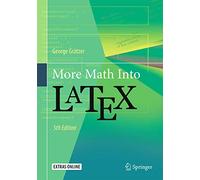 More Math Into LaTeX