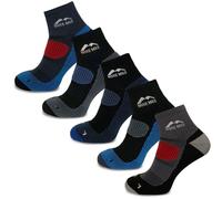 More Mile Cheviot Trail Running Socks 5 Pair Pack Cushioned Padded Sports Sock
