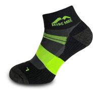 More Mile Endurance Running Socks - Black - 11-13