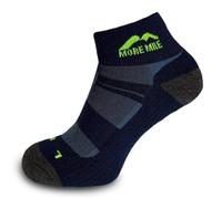 More Mile Endurance Running Socks - Blue - 11-13