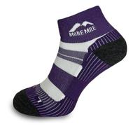 More Mile Endurance Womens Running Socks - Purple - 2-5