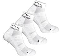 More Mile London 2.0 (3 Pack) Eco Friendly Running Socks - White - 2-5