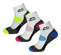 More Mile London 3 Pack Womens Running Socks