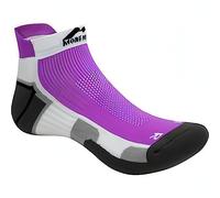 More Mile Miami Womens Running Socklet - Purple - 2-5