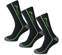 More Mile Strive (3 Pack) Running Socks - Black - 2-5