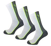 More Mile Strive (3 Pack) Running Socks - White - 2-5