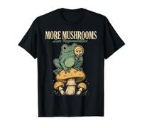 More Mushrooms Less Responsibilities Frog Value Graphic T-Shirt