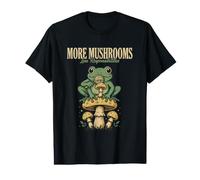 More Mushrooms Less Responsibilities Frog Value Graphic T-Shirt