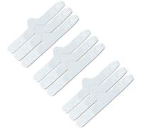 More of Me to Love 100% Cotton Bra Liner 9Pack: White - Medium