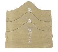 More of Me to Love 100% Pure Bamboo Cotton Bra Liner (Beige, 3-Pack, XL) - Wicking, Antibacterial, Odor-Proof