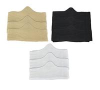More of Me to Love 100% Pure Bamboo Cotton Bra Liner (Neapolitan, 9-Pack, XL) - Wicking, Antibacterial, Odor-Proof