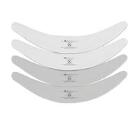 More of Me to Love Organic Cotton Tummy Liner 4-Pack X-Large (2 x Pearl White and 2 x Stone Gray)