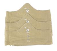 More of Me to Love Viscose and Cotton Blend Bra Liners (Beige, Large, 3-Pack) - Seamless, Tagless, Wicking, Beige, L