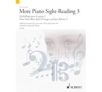 More Piano Sight-Reading 3 - Additional Material for piano solo - Schott Sight-Reading Series - piano (2 and 4 hands) - (ED 13635)