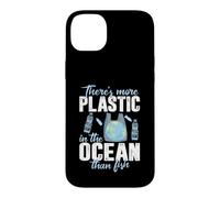 More Plastic in the Ocean Than Fish Pollution Awareness Case for iPhone 14 Plus