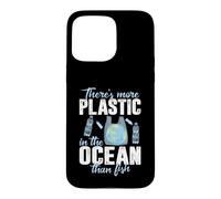 More Plastic in the Ocean Than Fish Pollution Awareness Case for iPhone 15 Pro Max