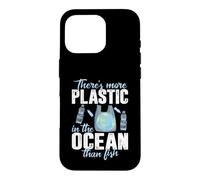 More Plastic in the Ocean Than Fish Pollution Awareness Case for iPhone 16 Pro