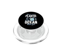 More Plastic in the Ocean Than Fish Pollution Awareness PopSockets PopGrip for MagSafe