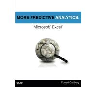More Predictive Analytics: Microsoft Excel