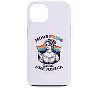 MORE PRIDE LESS PREJUDICE Jane Austen LGBT Sunglasses Meme Case for iPhone 13