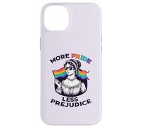 MORE PRIDE LESS PREJUDICE Jane Austen LGBT Sunglasses Meme Case for iPhone 14 Plus