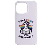 MORE PRIDE LESS PREJUDICE Jane Austen LGBT Sunglasses Meme Case for iPhone 14 Pro Max