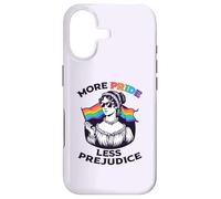 MORE PRIDE LESS PREJUDICE Jane Austen LGBT Sunglasses Meme Case for iPhone 17