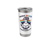 More Pride Less Prejudice Jane Austen LGBT Sunglasses Meme Stainless Steel Insulated Tumbler