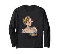 More Pride, Less Prejudice, LGBT, Queer, Vintage Art Long Sleeve T-Shirt