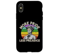 More Pride Less Prejudice Pride Month LGBTQ Gay Lesbian Case for iPhone X/XS