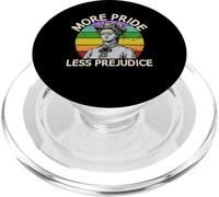 More Pride Less Prejudice Pride Month LGBTQ Gay Lesbian PopSockets PopGrip for MagSafe