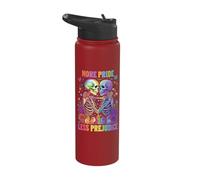 More Pride Less Prejudice Stainless Steel Insulated Water Bottle